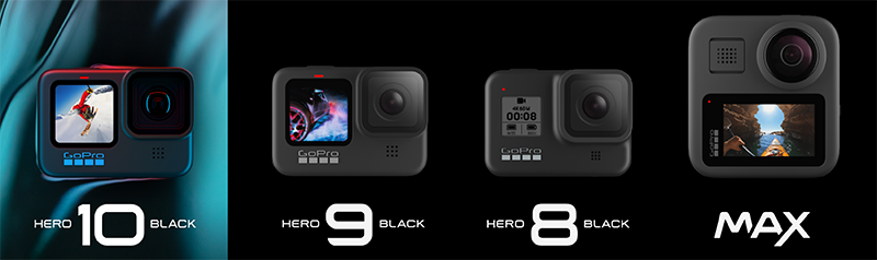 Linha de câmeras GoPro 2021