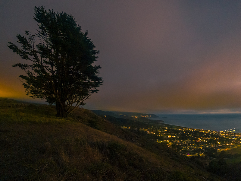 Night Lapse Photo from HERO10 Black at twilight