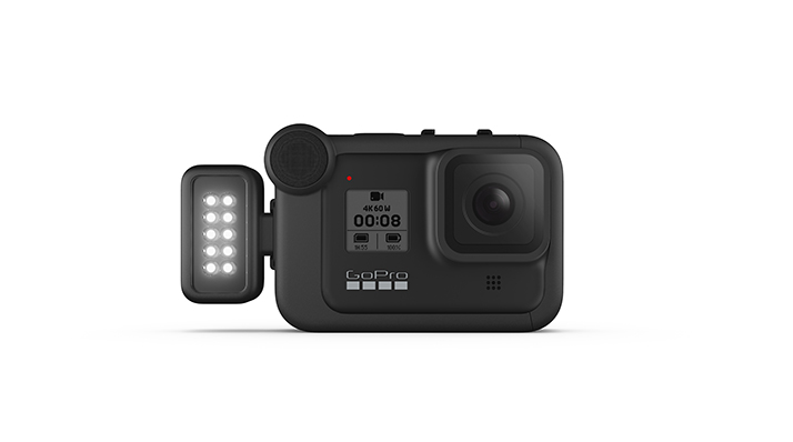 Light Mod mounted to Media Media